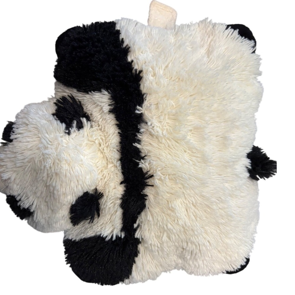 Pillow Pets Pee-Wees Panda Bear Plush Mini Stuffed Animal Toy Black White